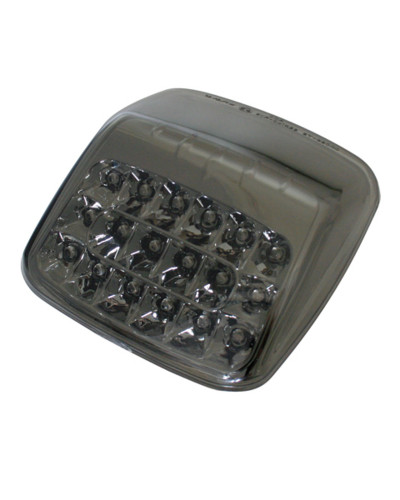 Accessoires Feux Moto LED HIGHSIDER Feu arrière LED style Harley-Davidson HIGHSIDER smart homologué - verre fumé - l'unité