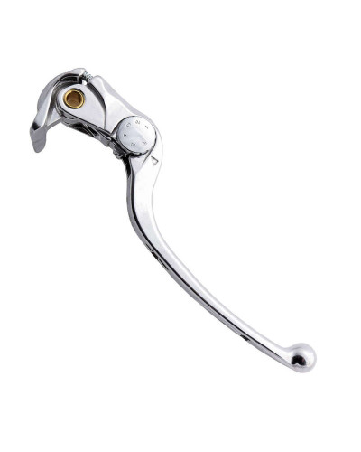 Levier Frein Moto LED HIGHSIDER Levier de frein HIGHSIDER Smart Repair type BC 422 - argent