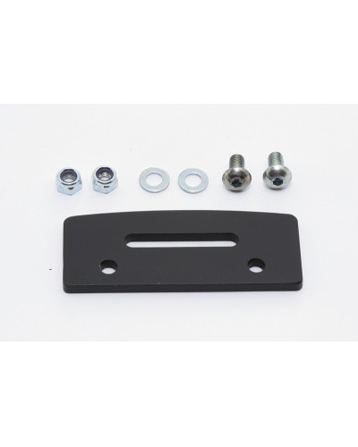 Accessoires Feux Moto LED HIGHSIDER Plaque de montage HIGHSIDER pour différents éclairages de plaque d'immatriculation