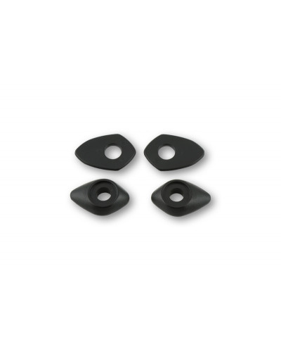 Clignotants Moto LED HIGHSIDER Plaques de montage HIGHSIDER smart Indy