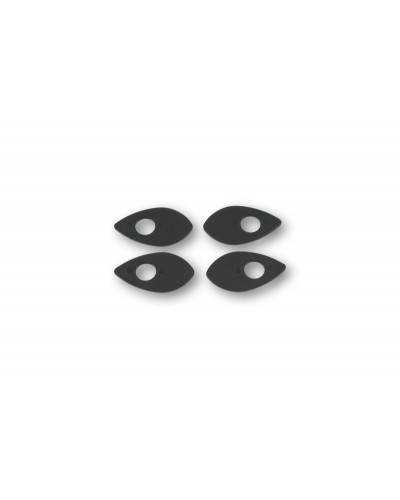 Clignotants Moto LED HIGHSIDER Plaques de montage HIGHSIDER smart Indy