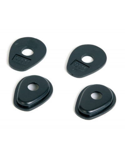 Clignotants Moto LED HIGHSIDER Plaques de montage HIGHSIDER smart Iss 1 Clignotants Moto LED HIGHSIDER Plaques de montage HIGHSIDER smart Iss 1