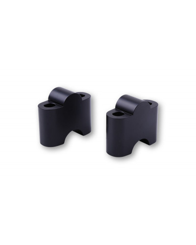 LED HIGHSIDER Réhausses de pontet de guidon HIGHSIDER pro 35mm - noir LED HIGHSIDER Réhausses de pontet de guidon HIGHSIDER pro 35mm - noir