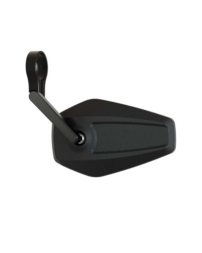 Rétroviseur Moto Universel LED HIGHSIDER Rétroviseur d'embout de guidon HIGHSIDER smart Booster 2 court - noir