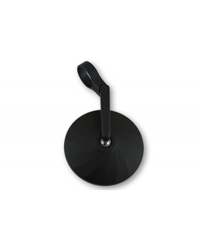 Rétroviseur Moto Universel LED HIGHSIDER Rétroviseur d'embout de guidon HIGHSIDER smart Ponza - noir