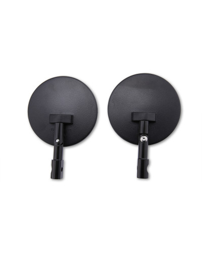 Rétroviseur Moto Universel LED HIGHSIDER Rétroviseur d'embout de guidon HIGHSIDER smart Superbike - noir
