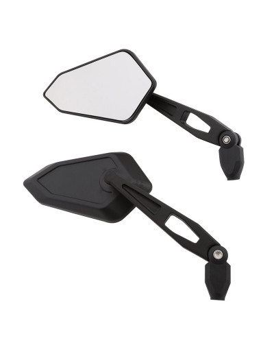 Rétroviseur Moto Universel LED HIGHSIDER Rétroviseur de guidon HIGHSIDER smart Booster - noir Rétroviseur Moto Universel LED HIGHSIDER Rétroviseur de guidon HIGHSIDER smart Booster - noir