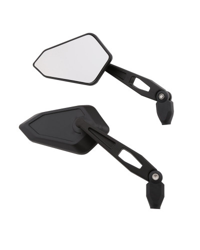 Rétroviseur Moto Universel LED HIGHSIDER Rétroviseur de guidon HIGHSIDER smart Booster - noir