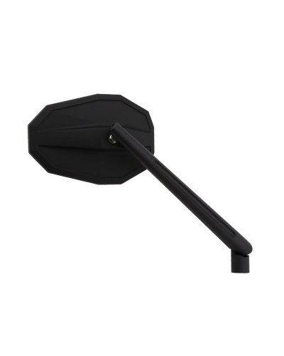 Rétroviseur Moto Universel LED HIGHSIDER Rétroviseur de guidon HIGHSIDER smart Straight-XL - noir
