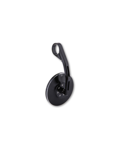 Rétroviseur Moto Universel LED HIGHSIDER Rétroviseur embout de guidon HIGHSIDER Conero 2 long - à l'unité