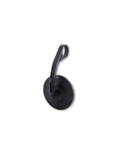 Rétroviseur Moto Universel LED HIGHSIDER Rétroviseur embout de guidon HIGHSIDER Conero 2 long - à l'unité