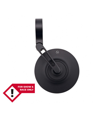 Rétroviseur Moto Universel LED HIGHSIDER Rétroviseur embout de guidon HIGHSIDER Conero-XS universel