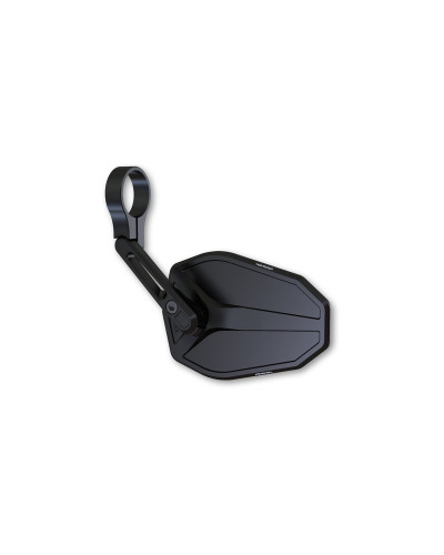 Rétroviseur Moto Universel LED HIGHSIDER Rétroviseur embout de guidon HIGHSIDER Victory-Slim court