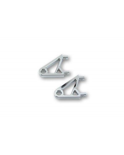 Accessoires Feux Moto LED HIGHSIDER Support de phare HIGHSIDER CNC - extra court
