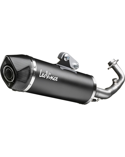 Ligne Complète Echappement LEOVINCE SCOOT Honda Forza 125 ABS 2015-16 Nero Inox