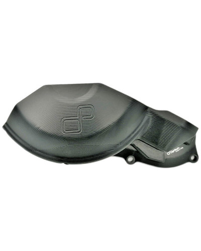 Plastiques Accessoires Moto LIGHTECH Couvre-carter droit embrayage LIGHTECH - noir Aprilia Tuono/RS660