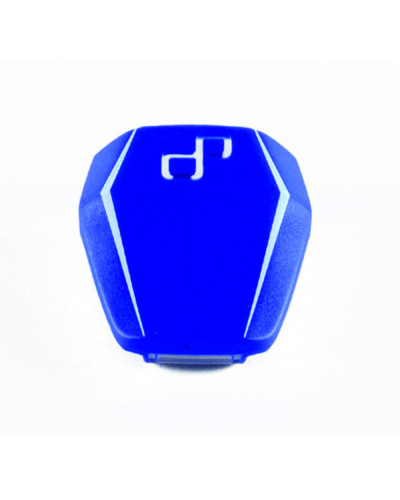 Support Plaque Immatriculation Moto LIGHTECH Eclairage de plaque LED LIGHTECH Python couvercle bleu entraxe 26mm