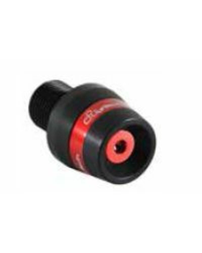 Embouts Guidon Moto LIGHTECH Embouts de guidon Lightech devil series alu rouge MV Agsuta F4