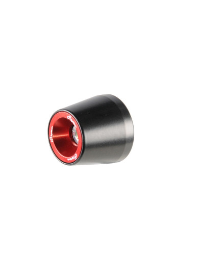 Embouts Guidon Moto LIGHTECH Embouts de guidon LIGHTECH rouge Aprilia RSV4