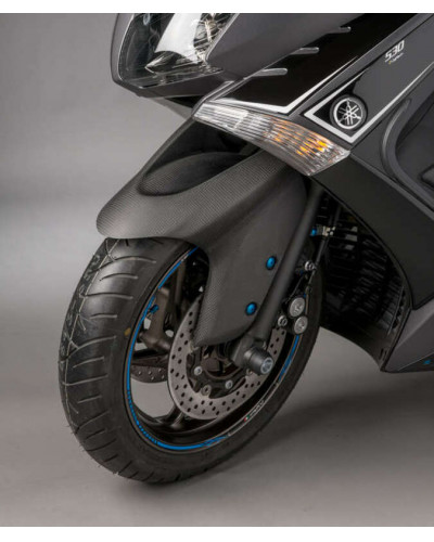 Garde Boue Moto LIGHTECH Garde-boue avant LIGHTECH carbone mat Yamaha T-Max 500/530