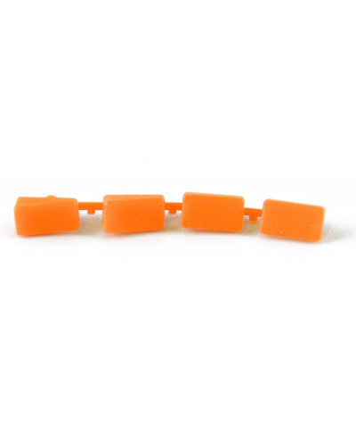 Pièces Détachées Commandes Moto LIGHTECH Insert de levier LIGHTECH Alien orange (à l'unité)