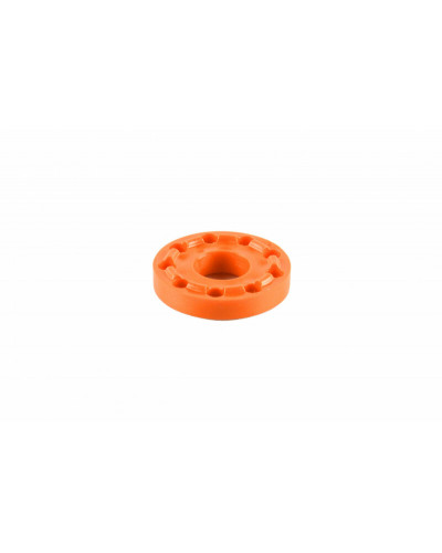 Tampon Protection Moto LIGHTECH Insert tampon de protection LIGHTECH Ø50mm orange par pair