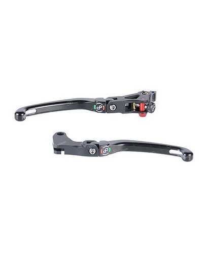 Kit Levier Embrayage et Frein Moto LIGHTECH Kit de leviers frein + embrayage LIGHTECH Type J - Yamaha R7