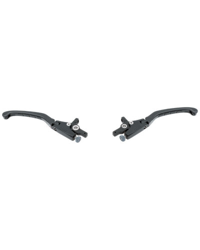 Kit Levier Embrayage et Frein Moto LIGHTECH Kit levier repliables/reglables LIGHTECH Magnesium - KLEV129K