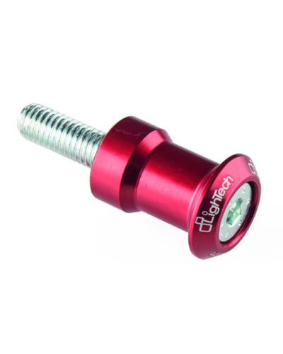 Pions Bras Oscillant Moto LIGHTECH Pions de bras oscillant LIGHTECH M6 X 1 00 rouge universels (la paire)