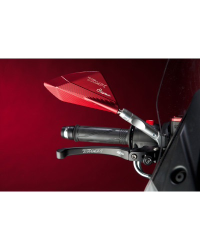 Rétroviseur Moto Spécifique LIGHTECH Retroviseurs LIGHTECH rouge Yamaha T-Max 500/530