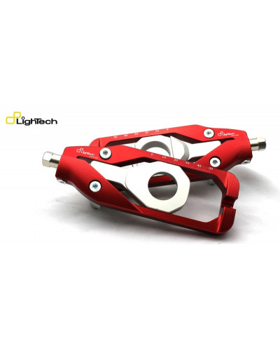 Tendeur Chaine Moto LIGHTECH Tendeur de chaine LIGHTECH rouge Yamaha MT-09 - TEYA002ROS