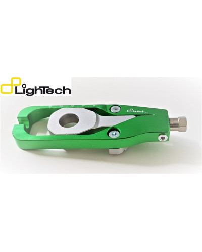 Tendeur Chaine Moto LIGHTECH Tendeur de chaîne LIGHTECH vert Kawasaki ZX10R
