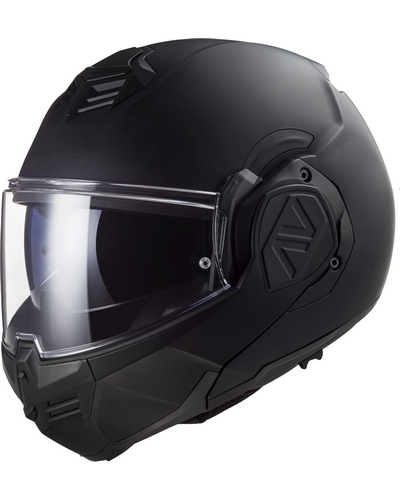 Casque Modulable Moto LS2 Advant black édition noir mat