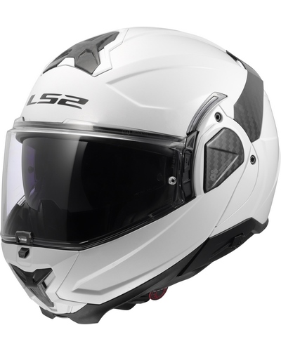 Casque Modulable Moto LS2 Advant II Solid blanc Casque Modulable Moto LS2 Advant II Solid blanc