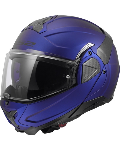 Casque Modulable Moto LS2 Advant II Solid bleu mat Casque Modulable Moto LS2 Advant II Solid bleu mat