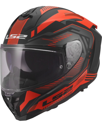 Casque Integral Moto LS2 Challenger II Dravix rouge Casque Integral Moto LS2 Challenger II Dravix rouge