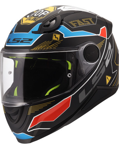 Casque Enfant LS2 Kid Zero gris-rouge