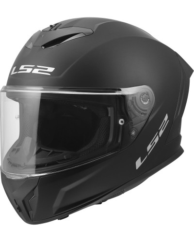 Casque Integral Moto LS2 Rapid III Solid noir mat