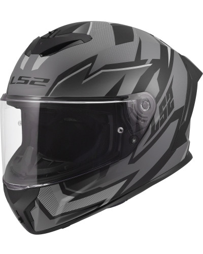 Casque Integral Moto LS2 Rapid III Xtrem noir-gris Casque Integral Moto LS2 Rapid III Xtrem noir-gris