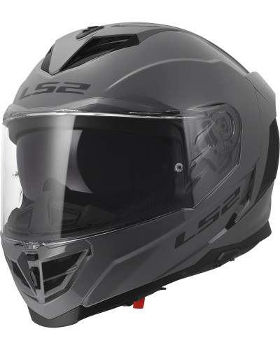 Casque Integral Moto LS2 Storm III Solid gris nardo Casque Integral Moto LS2 Storm III Solid gris nardo