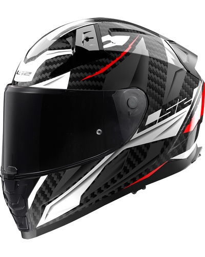 Casque Intégral Moto LS2 Vector II C Savage noir-blanc