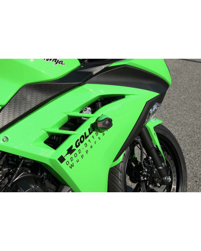 Tampon Protection Moto LSL Kit fixation Crash Pad LSL Kawasaki Ninja 300 R