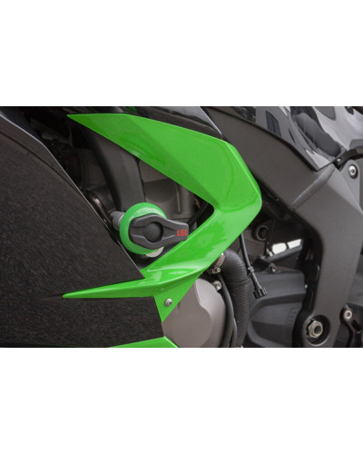 Tampon Protection Moto LSL Kit fixation Crash Pad LSL Kawasaki ZX636 R