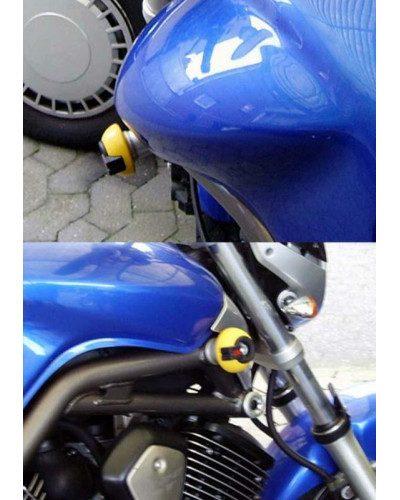 Tampon Protection Moto LSL KIT FIXATION CRASH PAD POUR BT1100 BULLDOG 2002-04