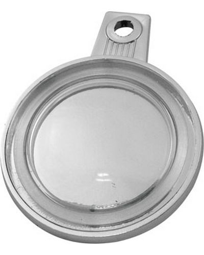 Porte Vignette Assurance Moto MAD Plastique Chrome