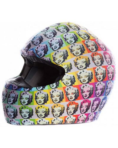 Housse Casque Moto Mask-helmet Déco Intégral Marilyn - Satisfait Ou  Remboursé 