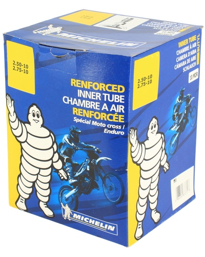 Chambre à Air Moto MICHELIN 10 MBR TT 2.50-10 2.75-10 VALVE TR4