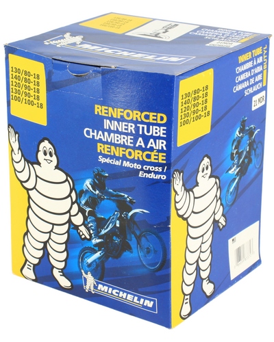 Chambre à Air Moto MICHELIN 18MGR TT 130/80-18 140/80-18 120/90-18 130/90-18 100/100-18 110/100-18 VALVE TR4