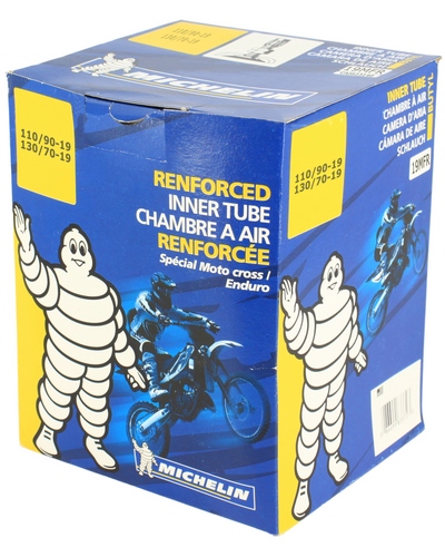 Chambre à Air Moto MICHELIN 19MFR TT 110/90-19 130/70-19 VALVE TR4