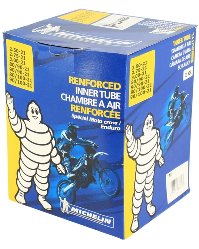 Chambre à air Michelin Moto Cross Ultra renforcée 4 mm valve TR4 21  90/90-21 3528708272033